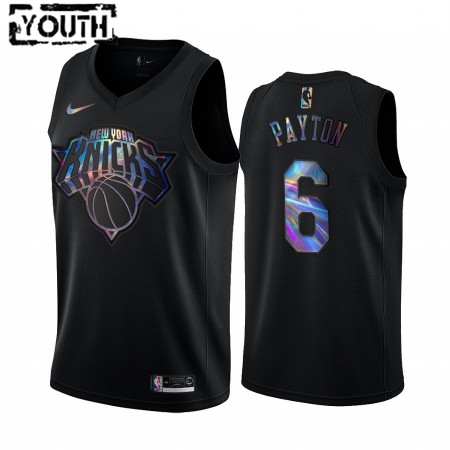 Kinder NBA New York Knicks Trikot Elfrid Payton 6 Iridescent HWC Collection Swingman